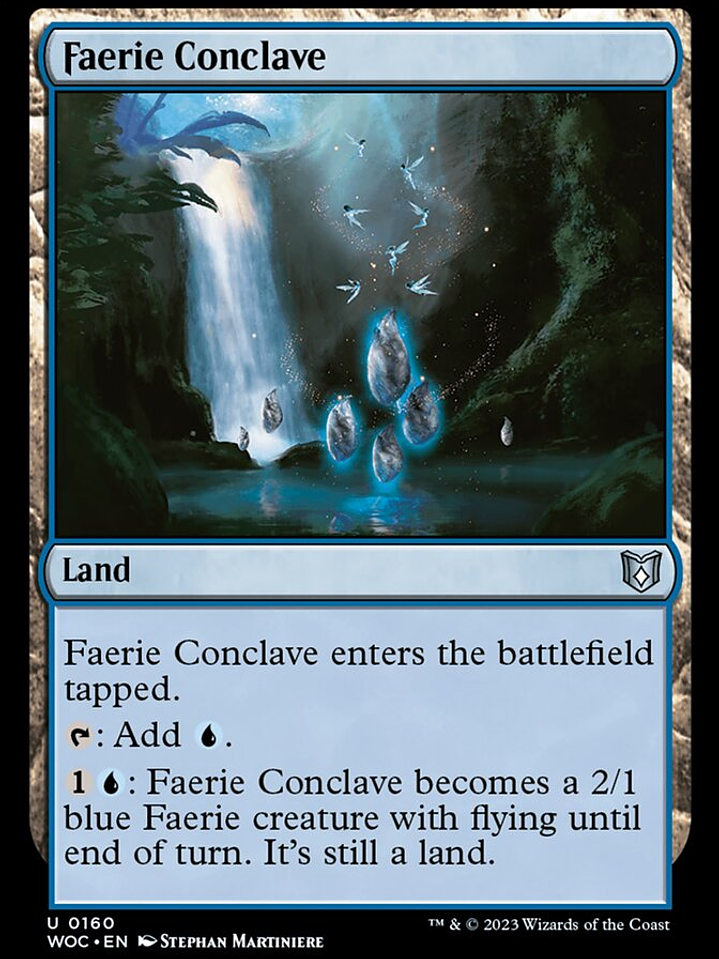 Faerie Conclave (Wilds of Eldraine Commander) 1