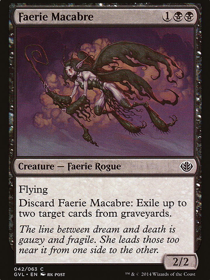 Faerie Macabre (Duel Decks Anthology: Garruk vs. Liliana) 1