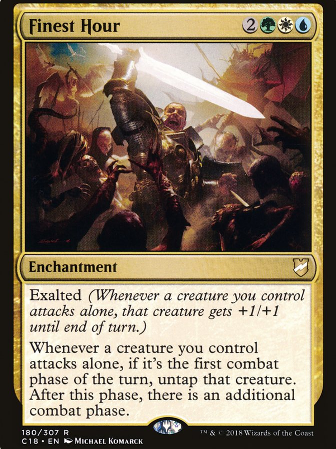 Finest Hour (Commander 2018) 1