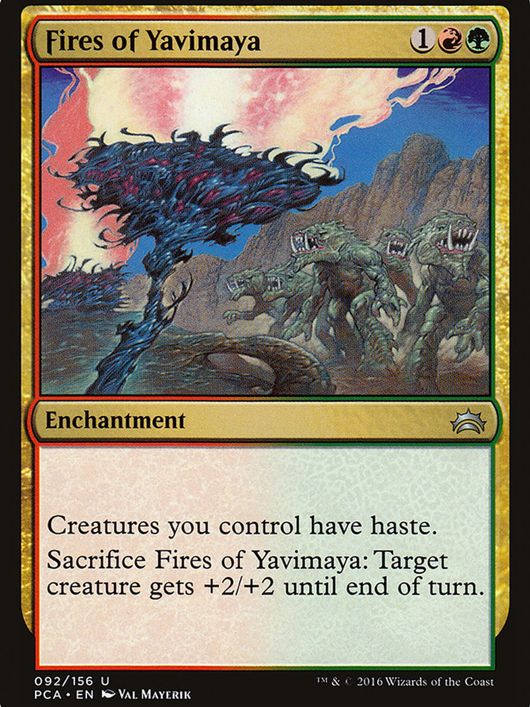 Fires of Yavimaya (Planechase Anthology) 1