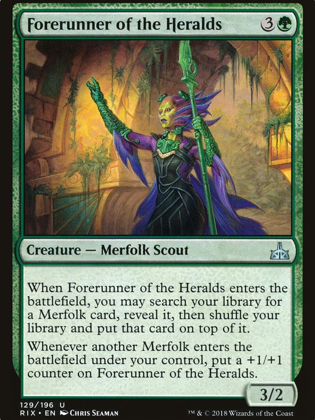 Forerunner of the Heralds (Rivals of Ixalan) 1