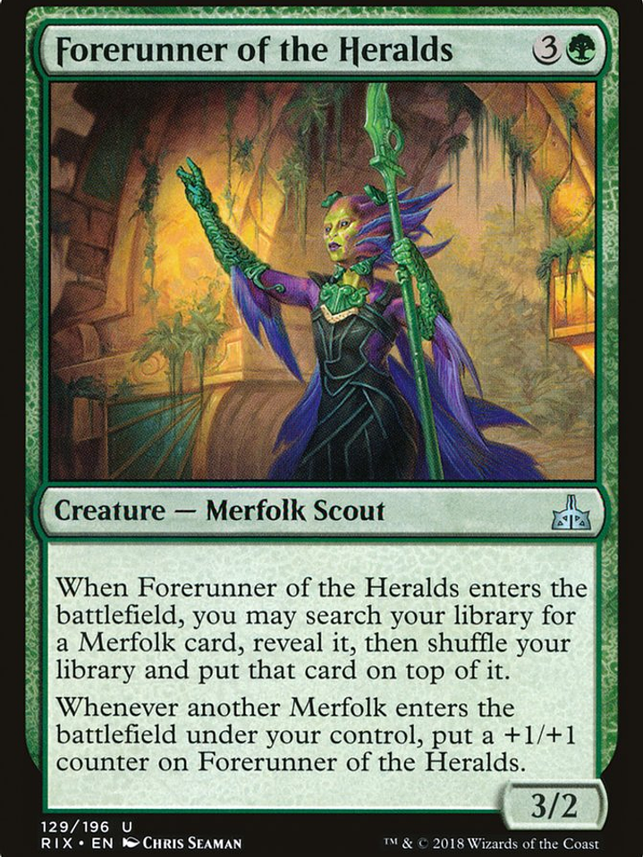 Forerunner of the Heralds (Rivals of Ixalan) 1