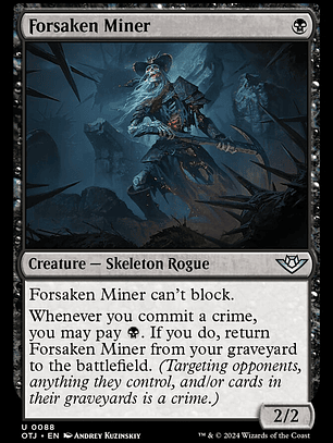 Forsaken Miner (Outlaws of Thunder Junction)