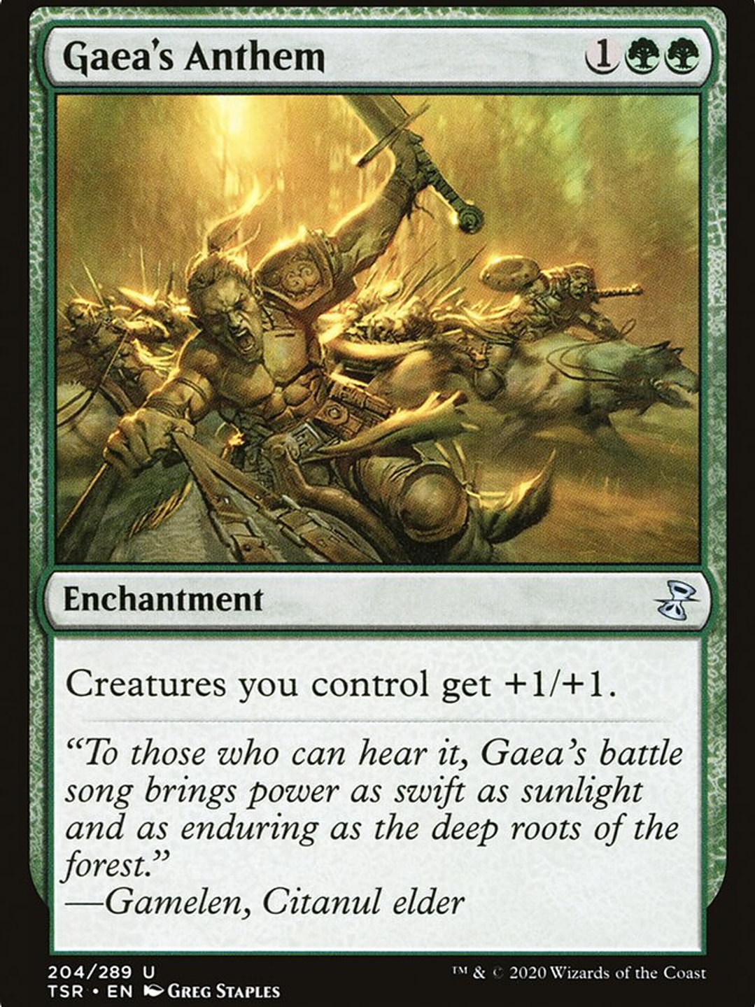 Gaea's Anthem (Time Spiral Remastered) 1