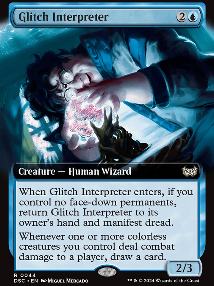Glitch Interpreter (Duskmourn: House of Horror Commander) 1