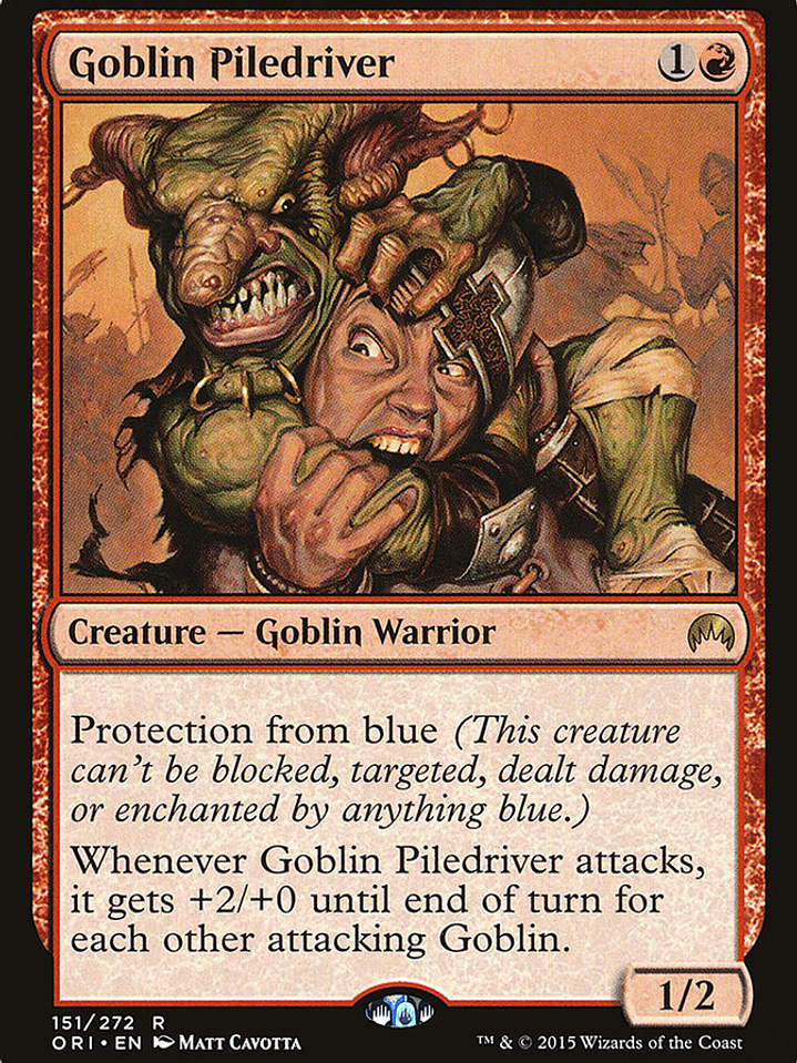 Goblin Piledriver (Magic Origins) 1
