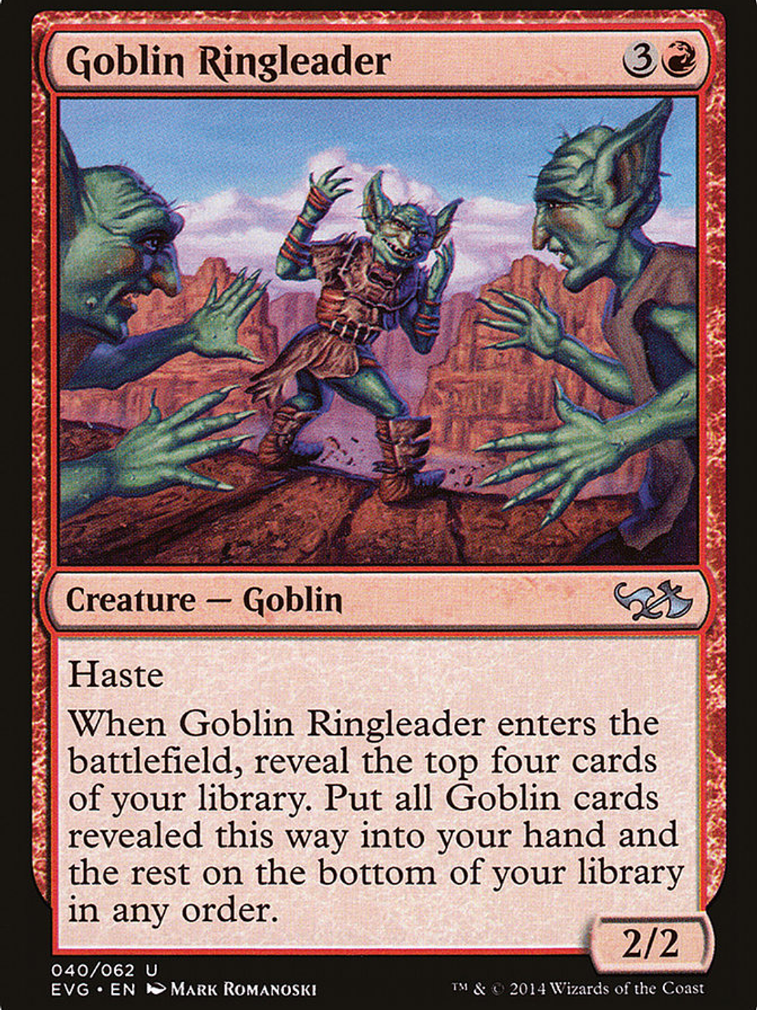 Goblin Ringleader (Duel Decks Anthology: Elves vs. Goblins) 1