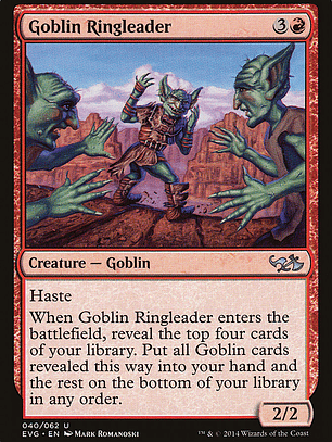 Goblin Ringleader (Duel Decks Anthology: Elves vs. Goblins)