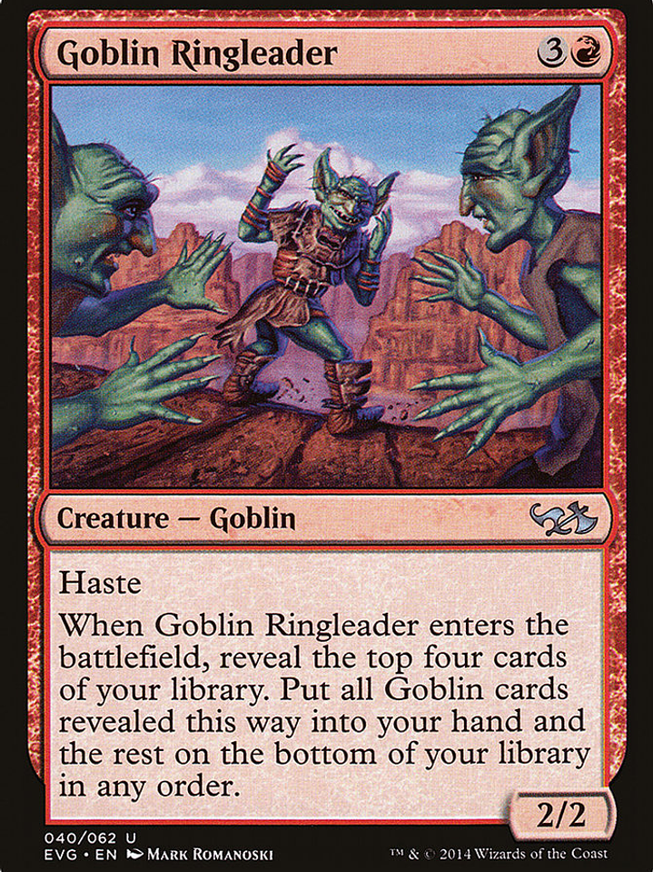 Goblin Ringleader (Duel Decks Anthology: Elves vs. Goblins) 1