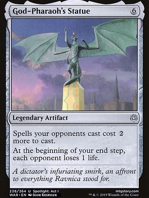 God-Pharaoh's Statue (War of the Spark)