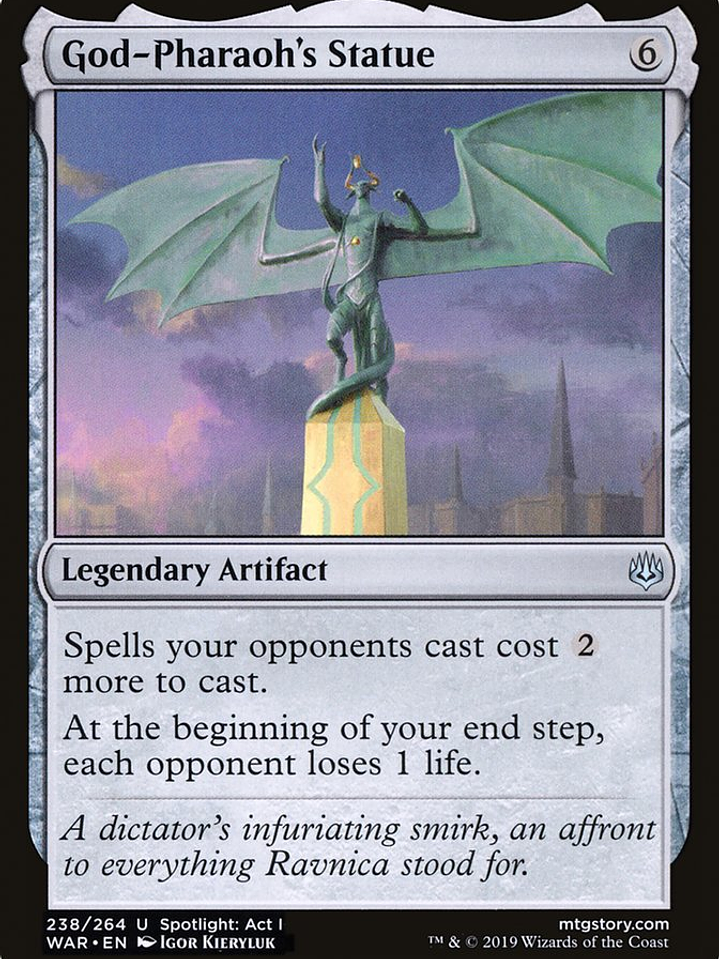 God-Pharaoh's Statue (War of the Spark) 1