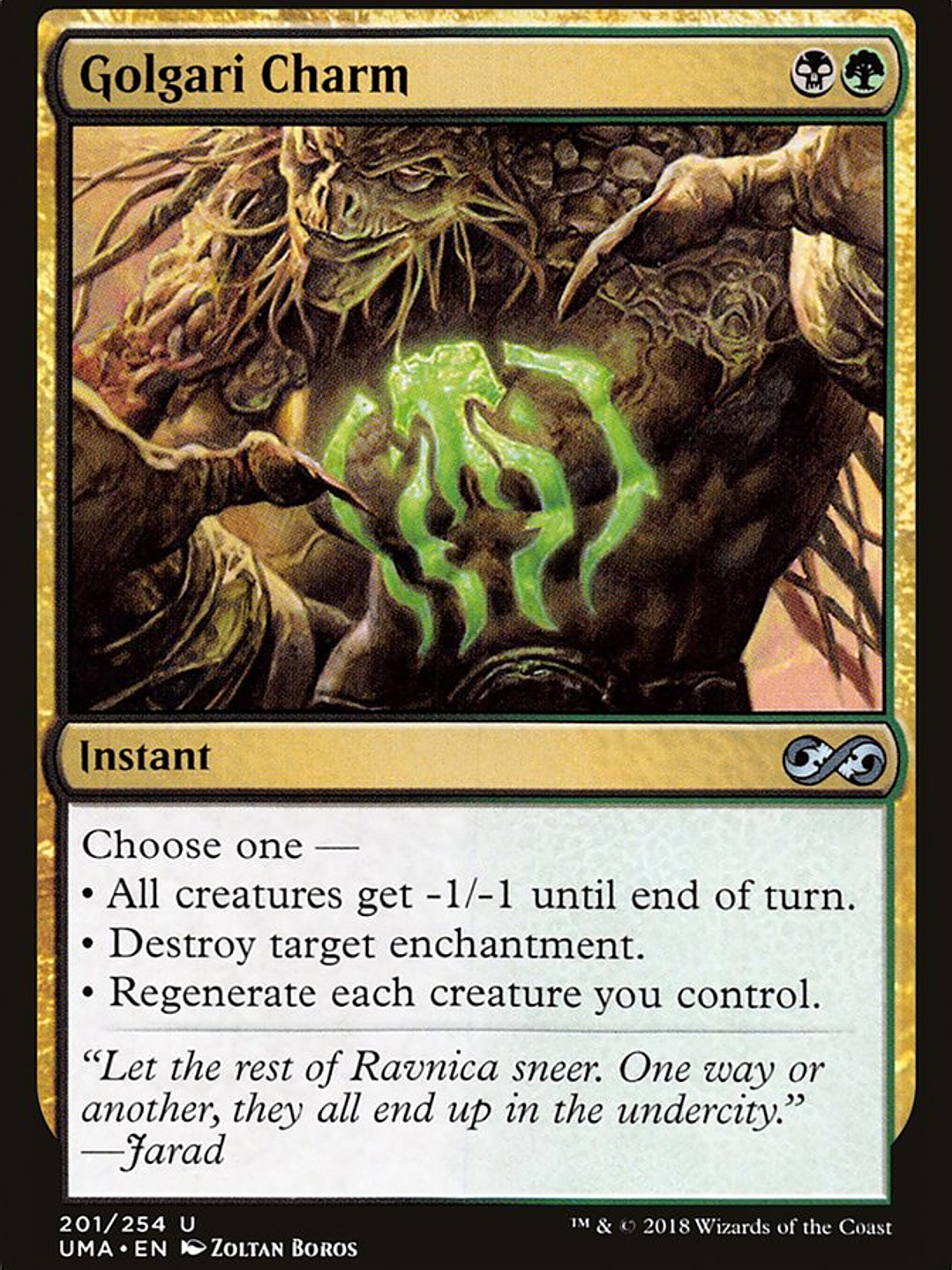 Golgari Charm (Ultimate Masters) 1