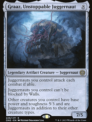 Graaz, Unstoppable Juggernaut (Phyrexia: All Will Be One)
