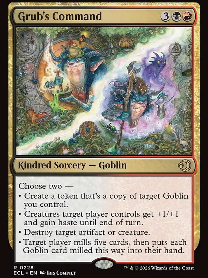 Grub's Command (Lorwyn Eclipsed) 1