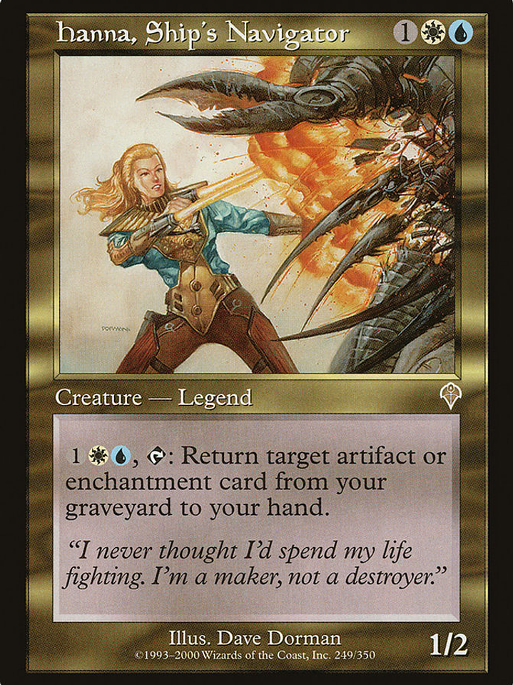 Hanna, Ship's Navigator (Invasion) 1