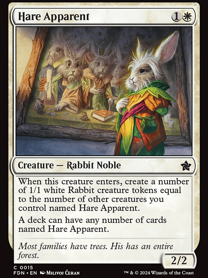 Hare Apparent (Foundations) 1