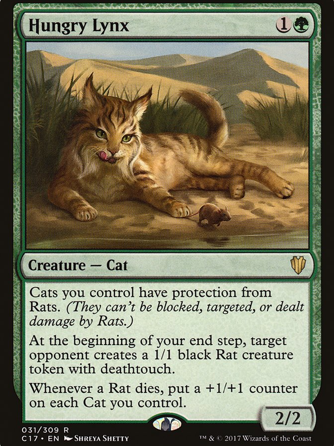 Hungry Lynx (Commander 2017) 1