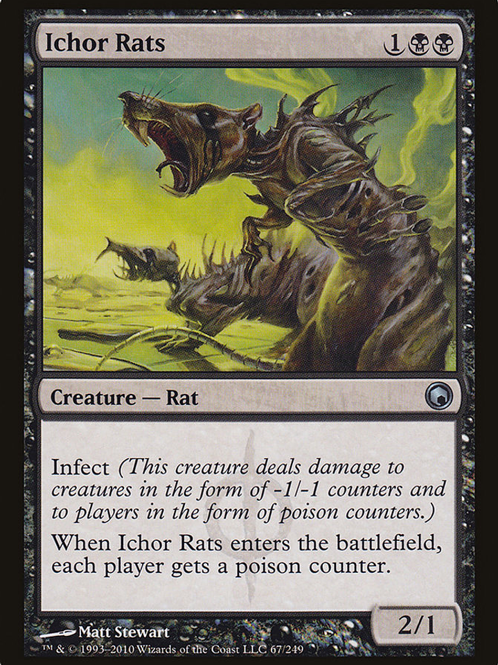 Ichor Rats (Scars of Mirrodin) 1