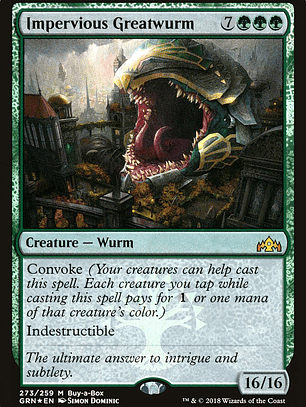 Impervious Greatwurm (Guilds of Ravnica)