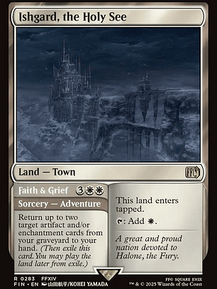 Ishgard, the Holy See // Faith & Grief (Final Fantasy)