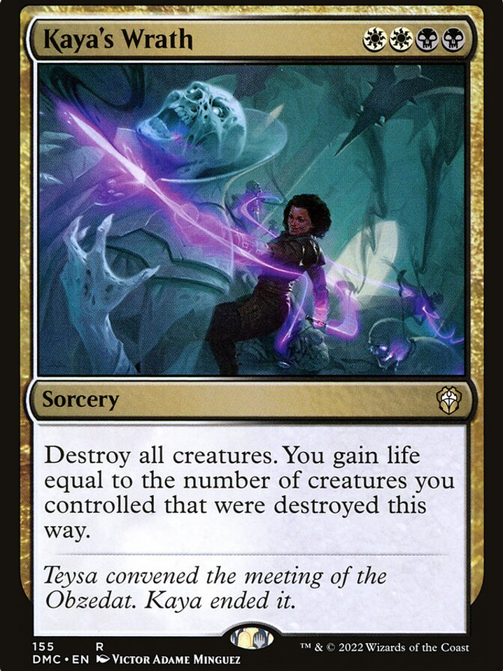 Kaya's Wrath (Dominaria United Commander) 1