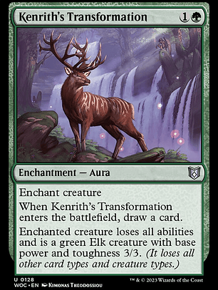 Kenrith's Transformation (Wilds of Eldraine Commander)