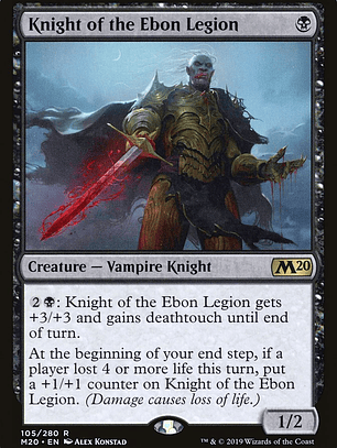 Knight of the Ebon Legion (Core Set 2020)