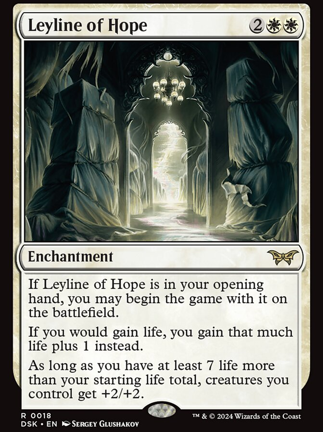 Leyline of Hope (Duskmourn: House of Horror) 1