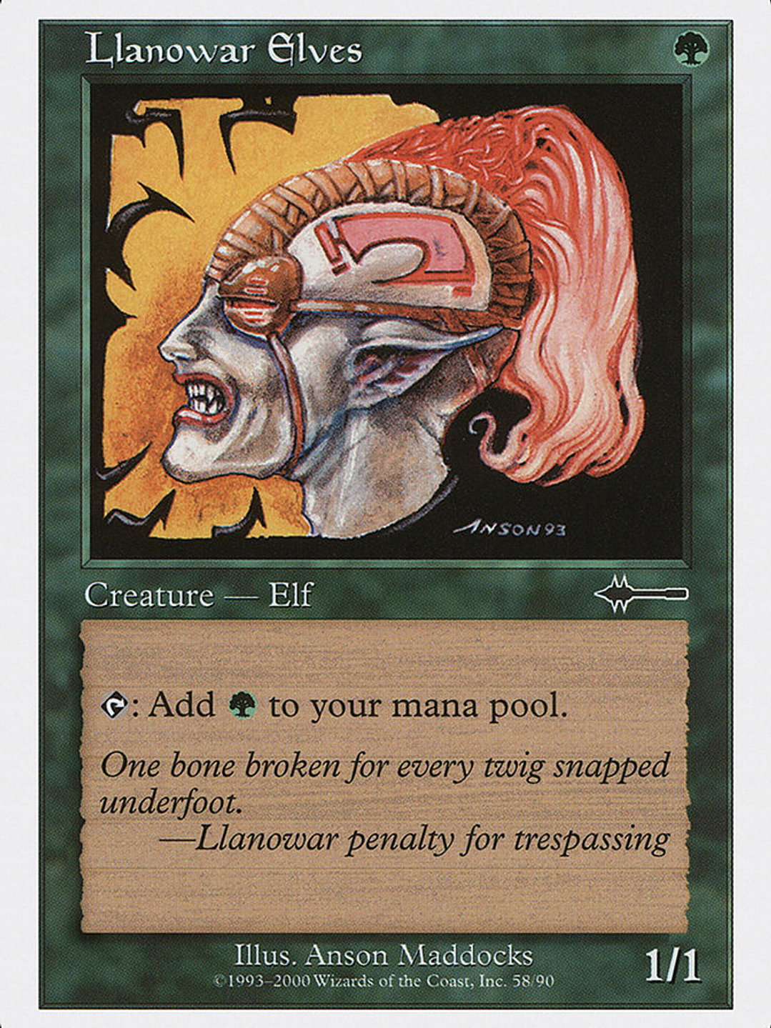 Llanowar Elves (Beatdown Box Set) 1