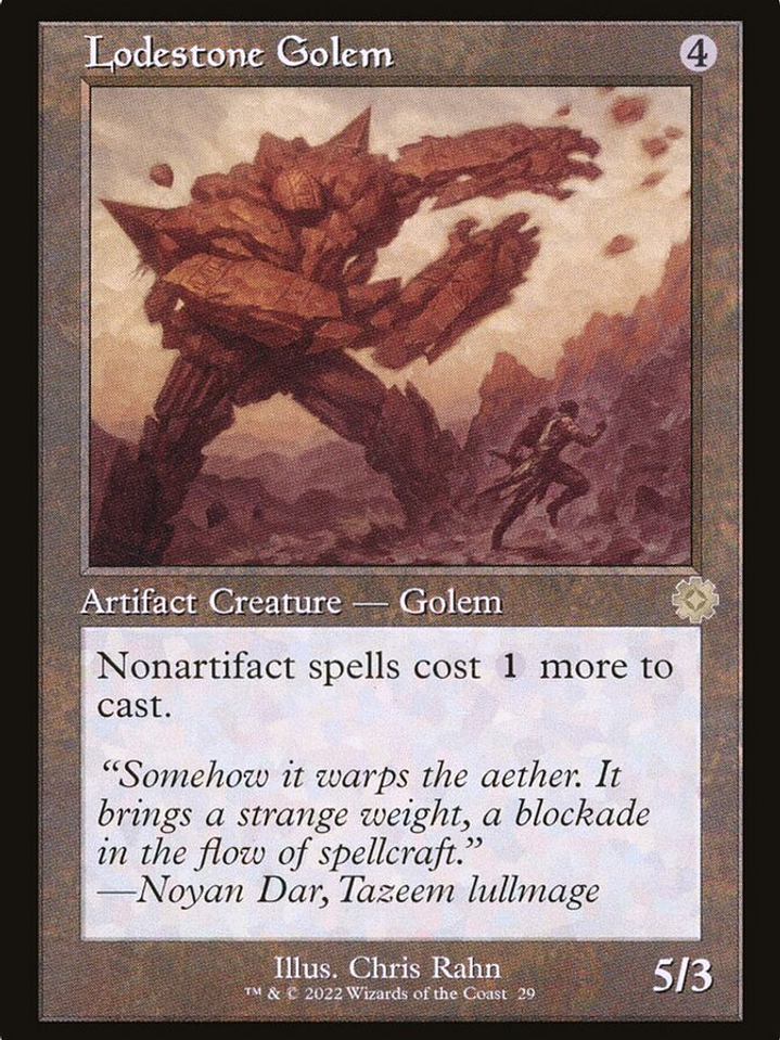 Lodestone Golem (The Brothers' War Retro Artifacts) 1
