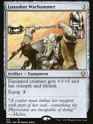 Loxodon Warhammer (Phyrexia: All Will Be One Commander)
