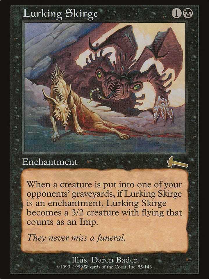 Lurking Skirge (Urza's Legacy) 1