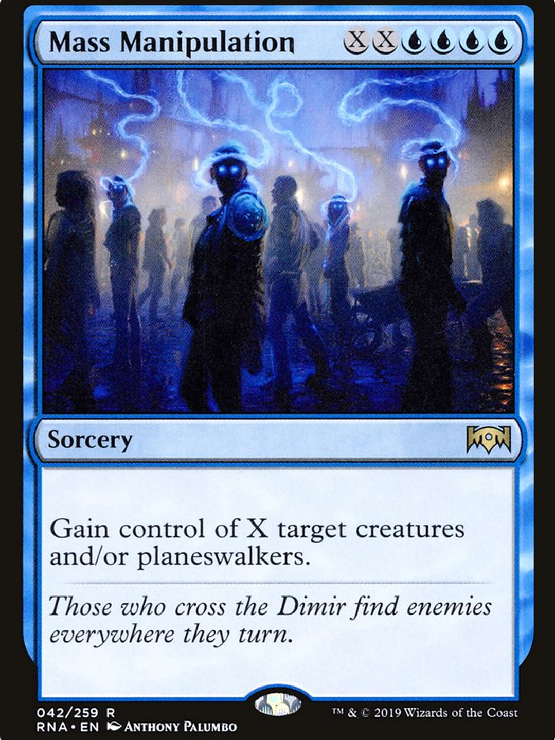 Mass Manipulation (Ravnica Allegiance) 1