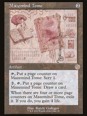 Mazemind Tome (The Brothers' War Retro Artifacts)
