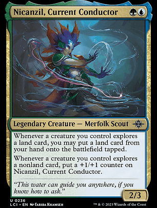 Nicanzil, Current Conductor (The Lost Caverns of Ixalan)