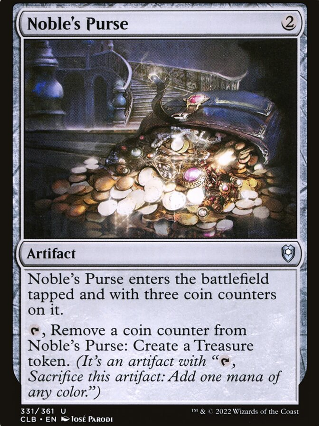 Noble's Purse (Commander Legends: Battle for Baldur's Gate) 1