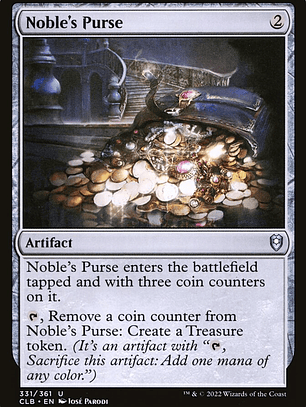 Noble's Purse (Commander Legends: Battle for Baldur's Gate)