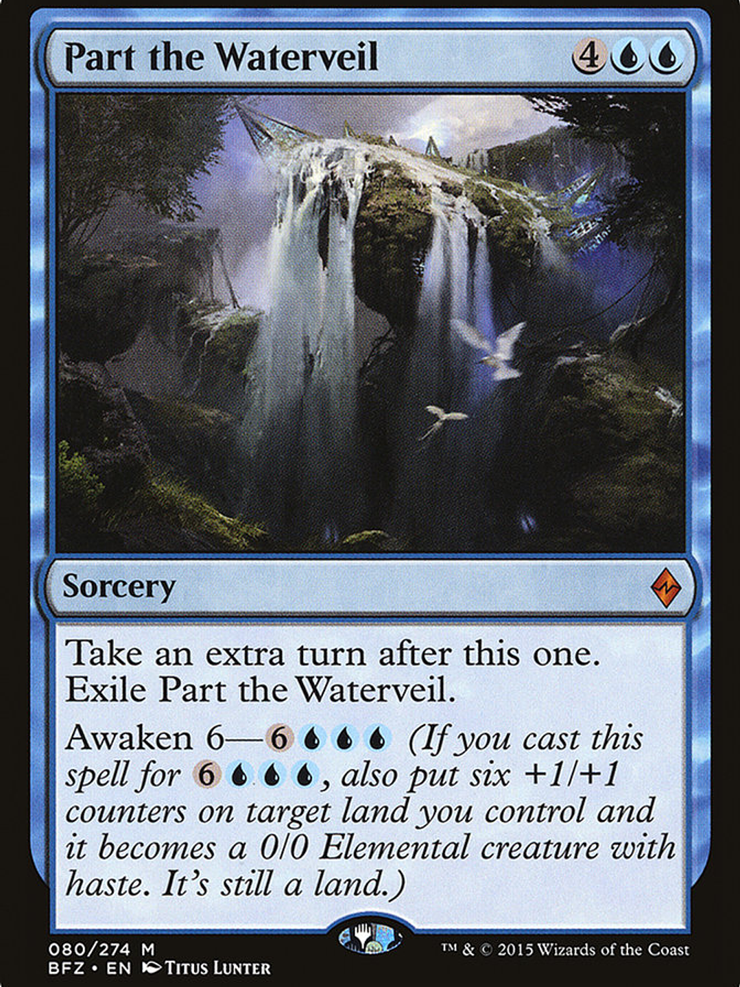 Part the Waterveil (Battle for Zendikar) 1