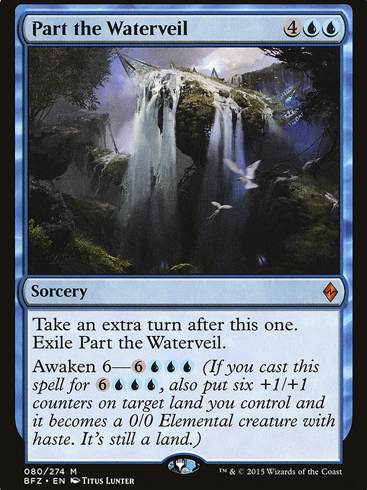 Part the Waterveil (Battle for Zendikar) 1