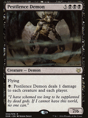 Pestilence Demon (Duel Decks: Nissa vs. Ob Nixilis)