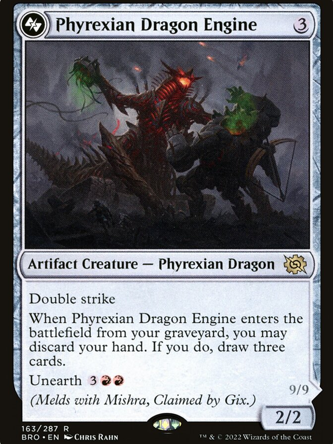 Phyrexian Dragon Engine (The Brothers' War) 1