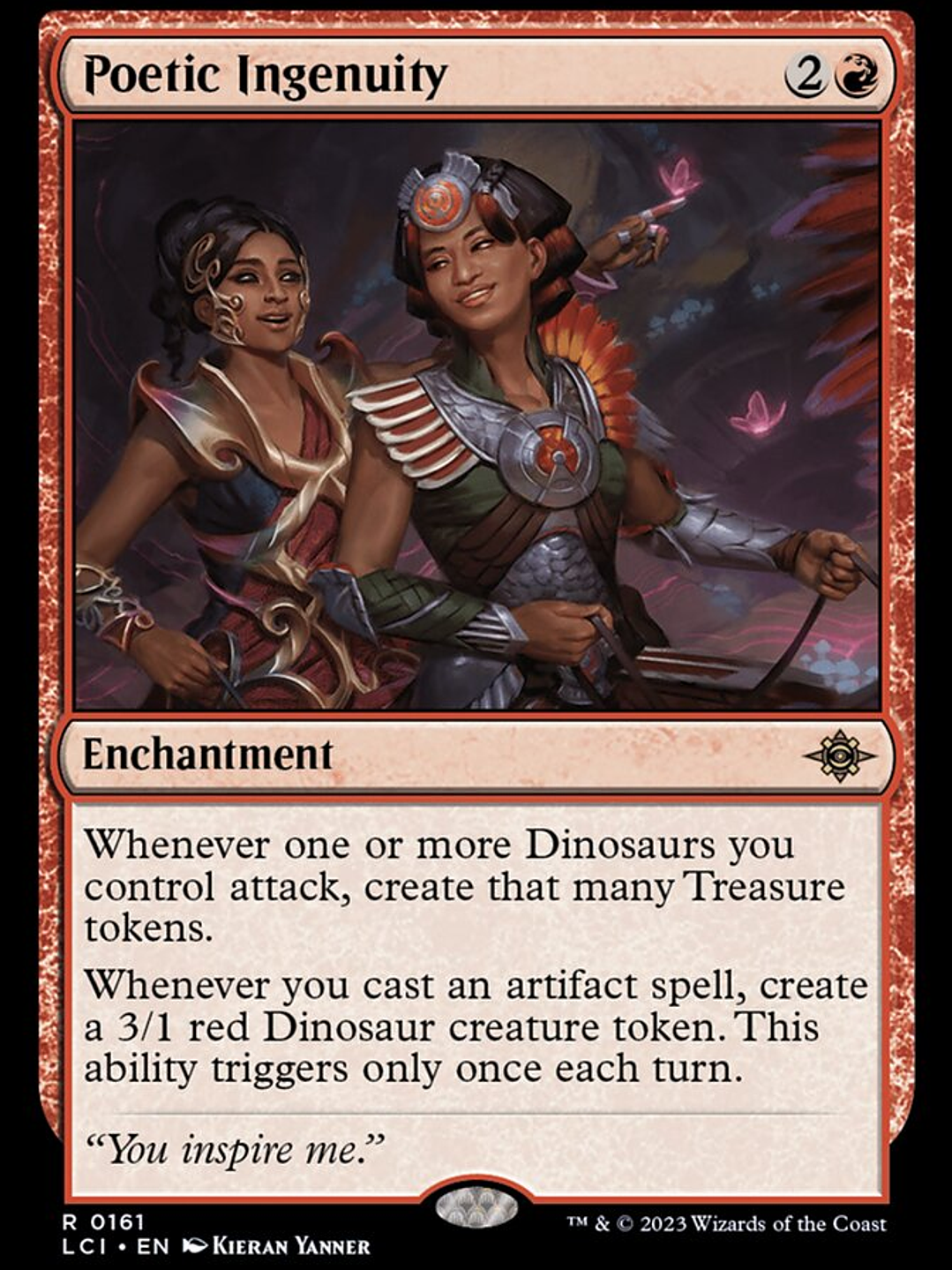 Poetic Ingenuity (The Lost Caverns of Ixalan) 1