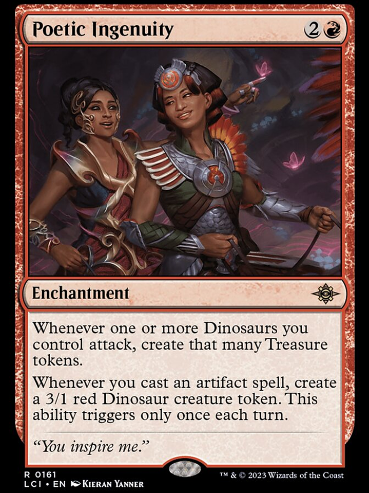 Poetic Ingenuity (The Lost Caverns of Ixalan) 1