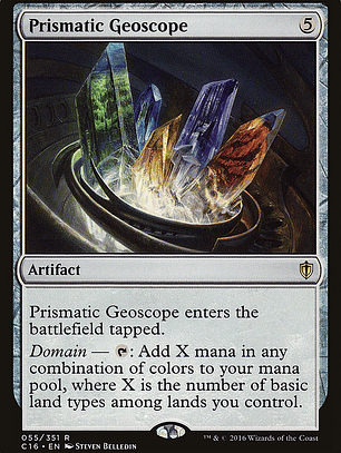 Prismatic Geoscope (Commander 2016)
