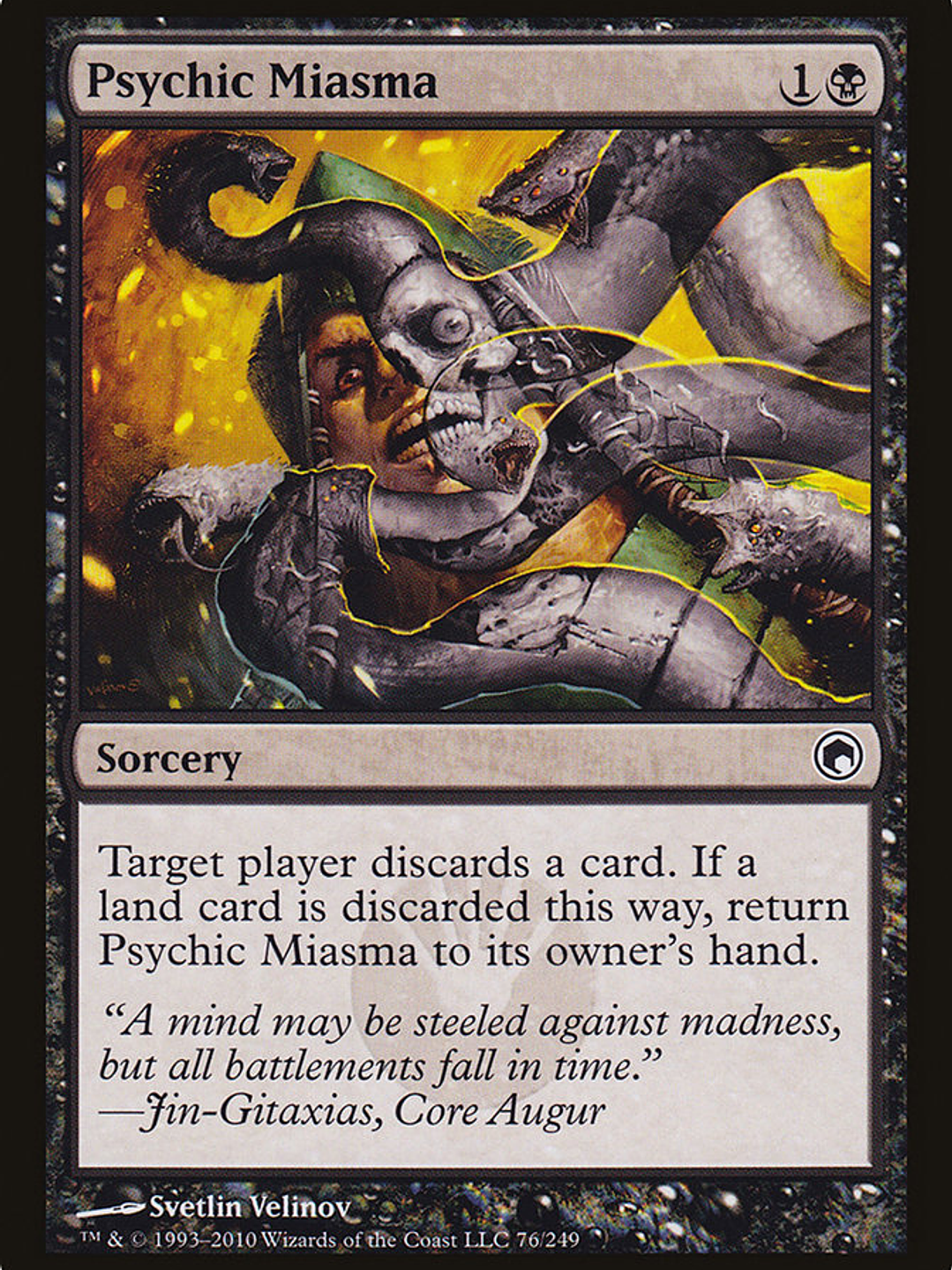 Psychic Miasma (Scars of Mirrodin) 1