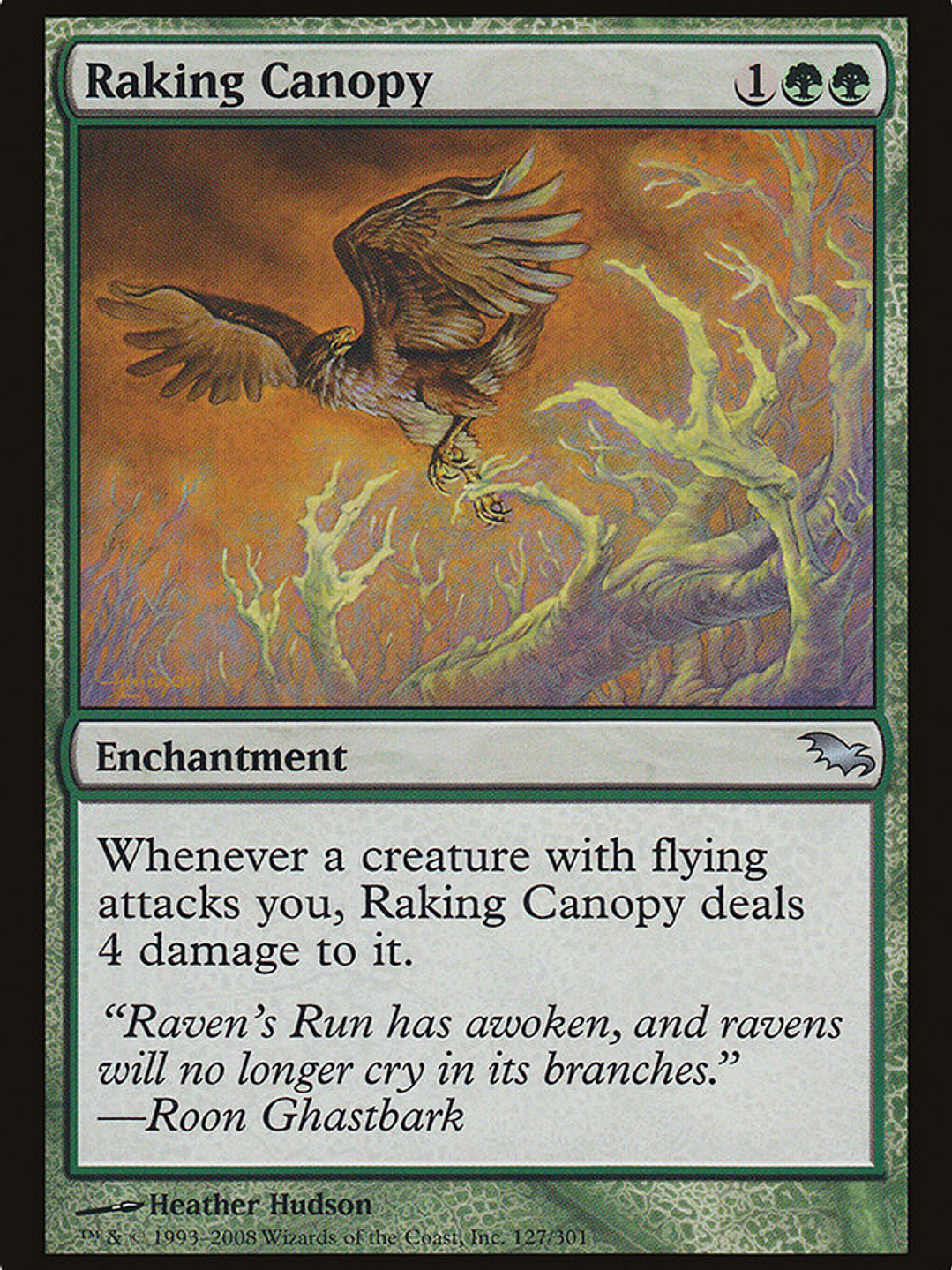 Raking Canopy (Shadowmoor) 1