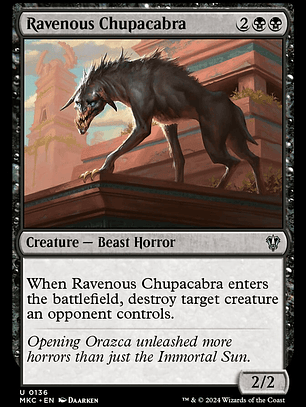 Ravenous Chupacabra (Murders at Karlov Manor Commander)