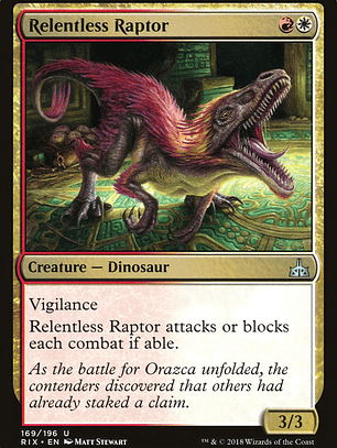 Relentless Raptor (Rivals of Ixalan)