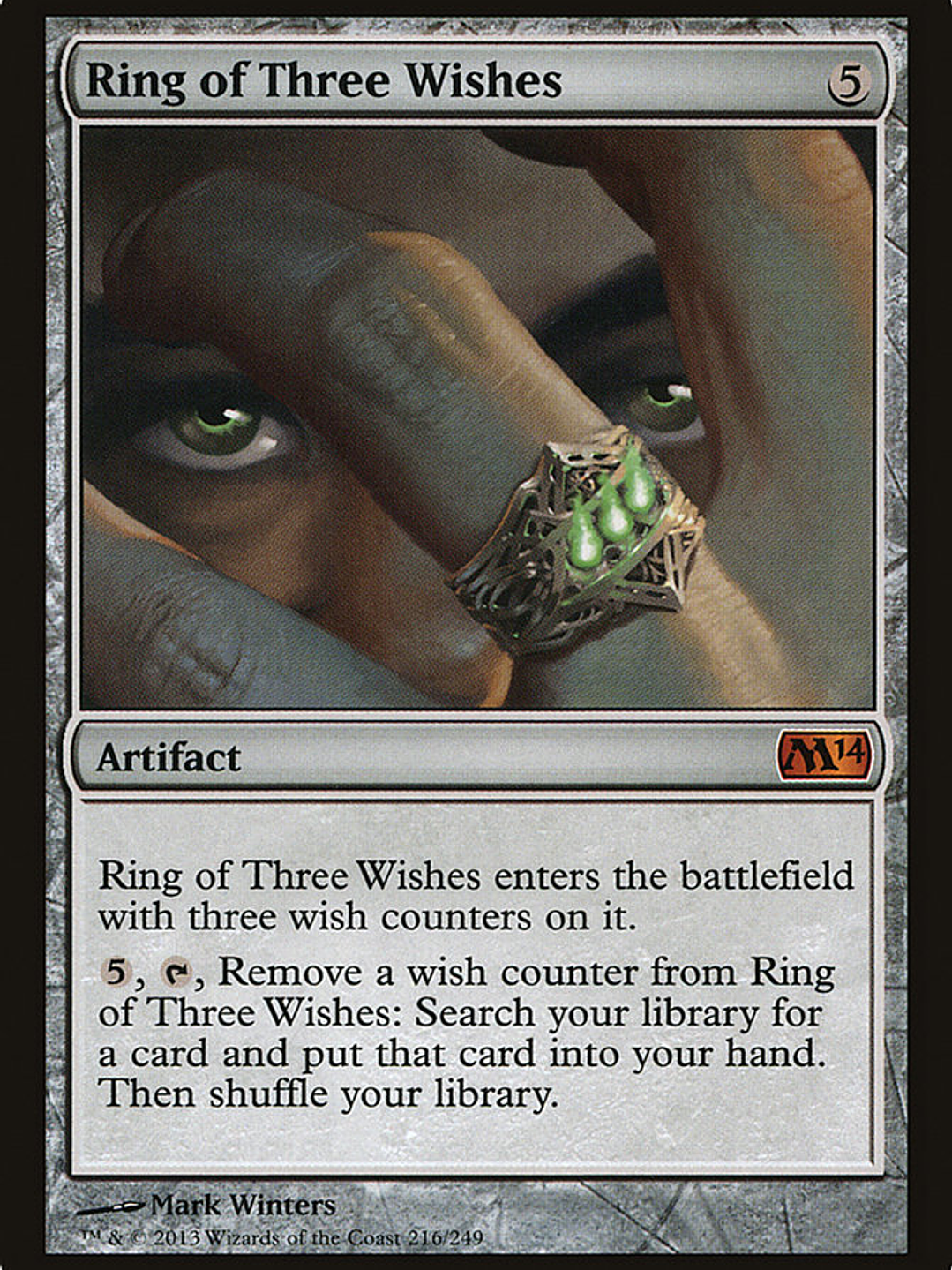 Ring of Three Wishes (Magic 2014) 1