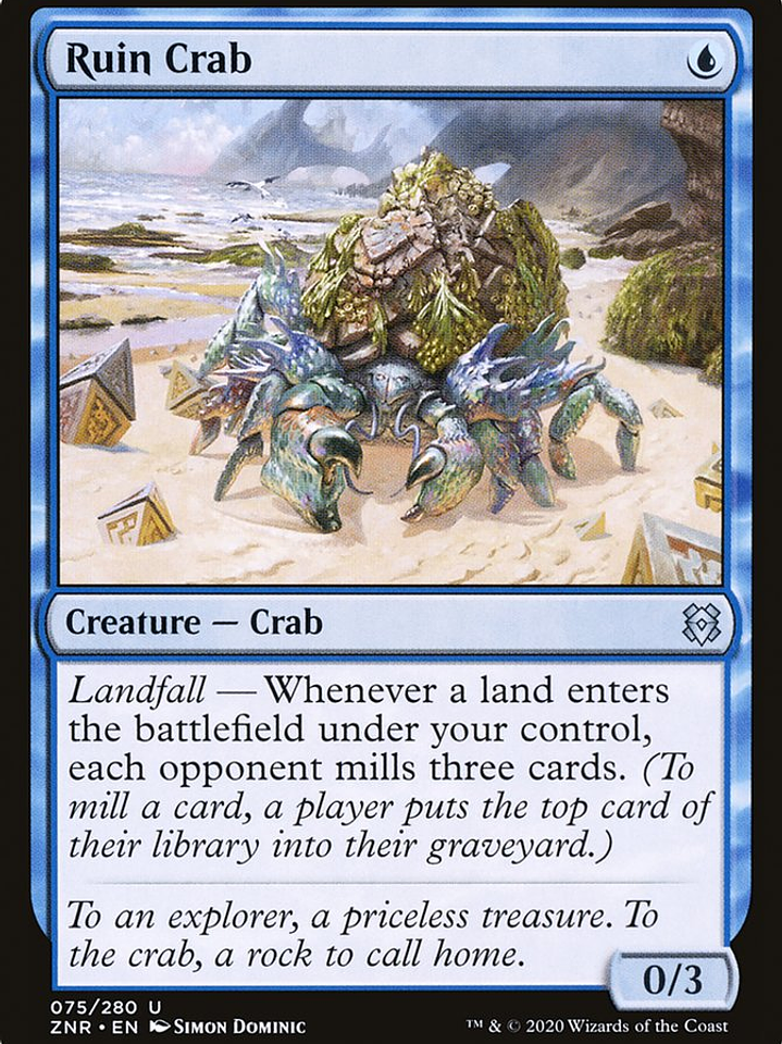Ruin Crab (Zendikar Rising) 1